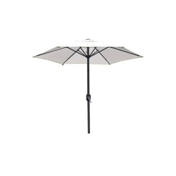 Redwood 2.7m Wind-Up Parasol With Steel Shaft - Cream| BB-UB111