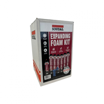 Soudal Gap Filler Expanding Foam Gun Combi Pack