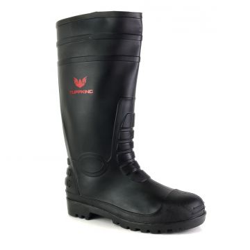 Tuffking Safety Wellington Black Size 10
