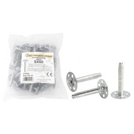 View of Metal Insulation Board Anchors 8 x 110mm - Bag of 50