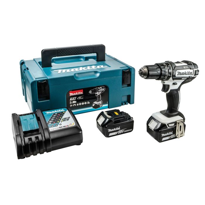 Makita 18v Combi Drill 2 x 5ah Batt 