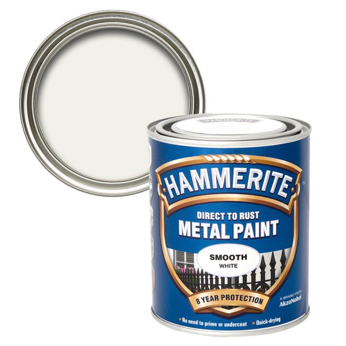 Leyland Trade Direct To Metal Paint White 750ml - View #6