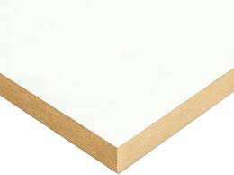 Melamine MDF White Soft 3 Textured 2440 x 1220 x 18mm