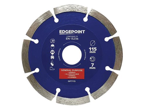 Edgeplus Diamond Blade General Purpose 7s 115mm