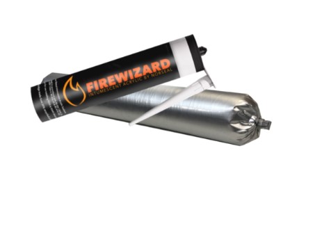 Norseal Firewizard White Intumescent Mastic 310ml