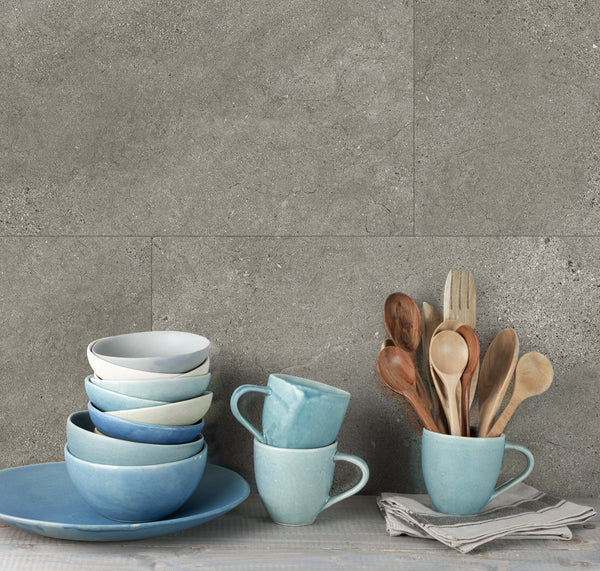 GX Composite Wall Tile Grey Slate - 30x60cm, 11 Panels per Box, 1.98m² Coverage