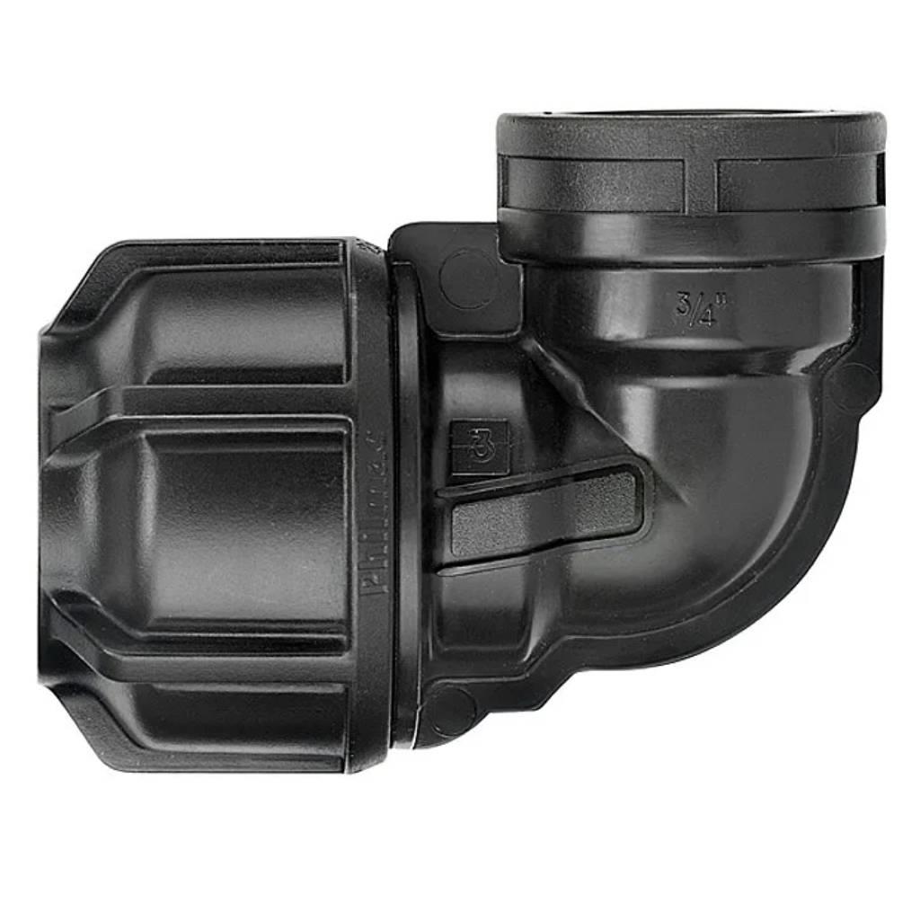 Philmac 3G Fitting Metric/Imp 317 Elbow Fi 25/3/4" x 1