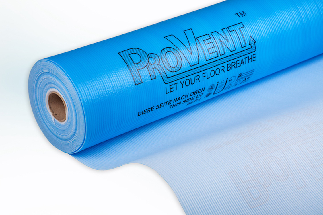 3mm x 1m x 15m Provent Floor Underlay 15m2