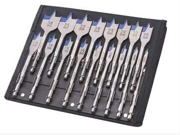 Irwin 17pc Blue Groove Flat Bit Set