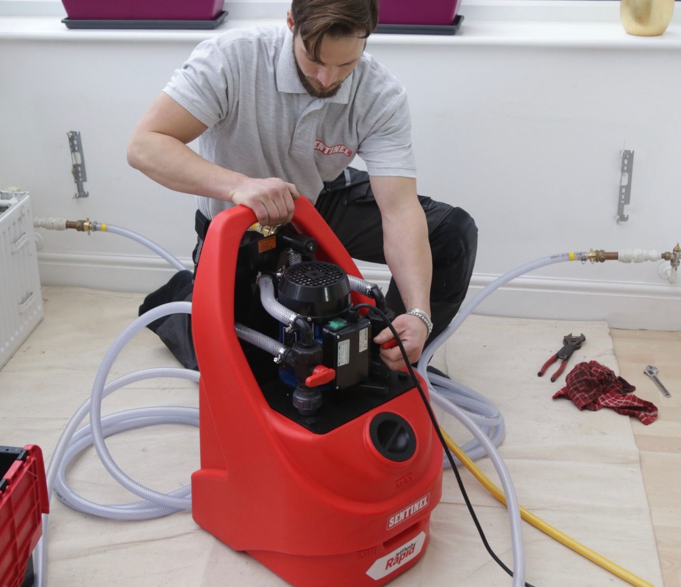 Central Heating Flusher SOLF