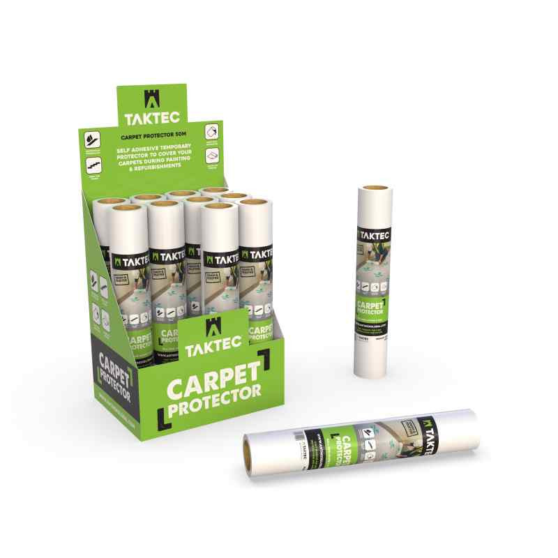 Taktec Carpet Protector 50m x 600 Carpet Protector 50m