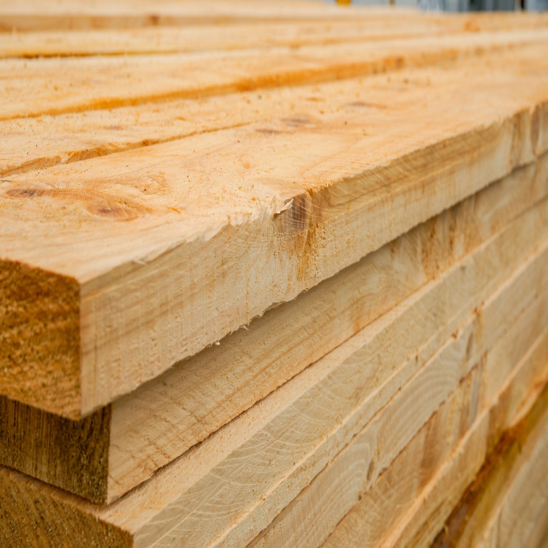 Build Strong with Rough Timber from Chadwicks.ie