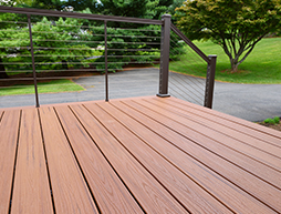 What is Hardwood decking?
